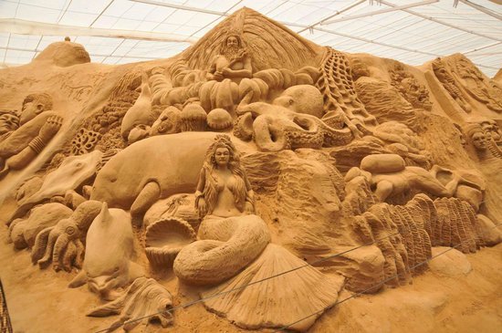 India's First Sand Sculpture Museum in Mysore!!