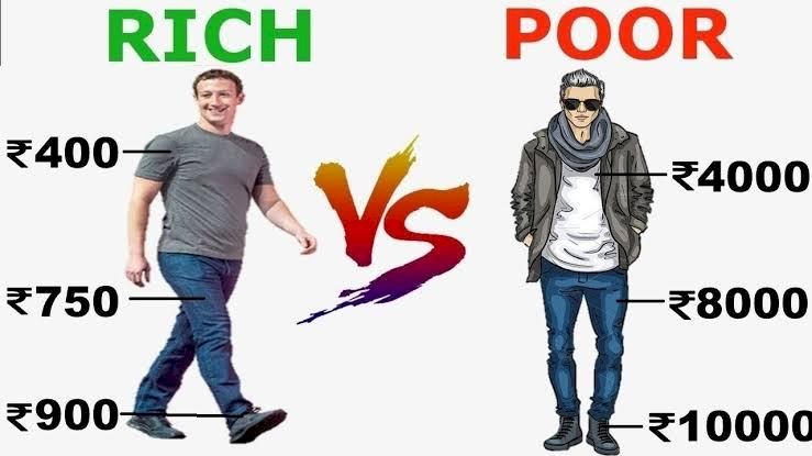 Are you rich or poor?